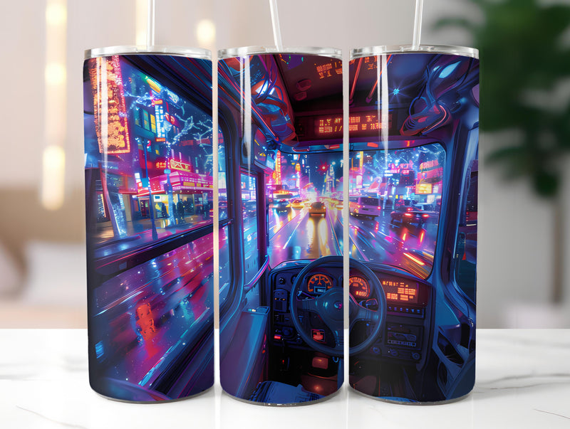 Bus Driver 4 Tumbler Wrap - CraftNest - Digital Crafting and Art