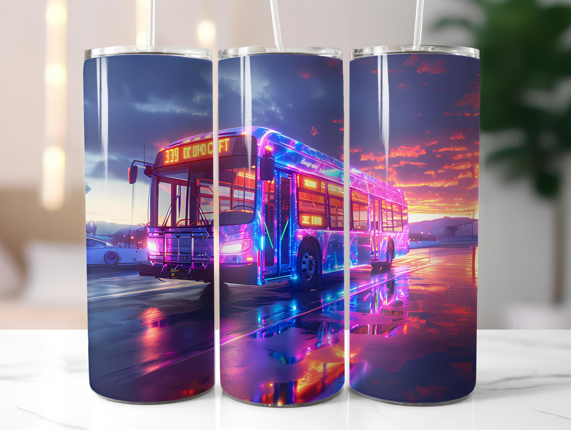 Bus Driver 4 Tumbler Wrap - CraftNest - Digital Crafting and Art