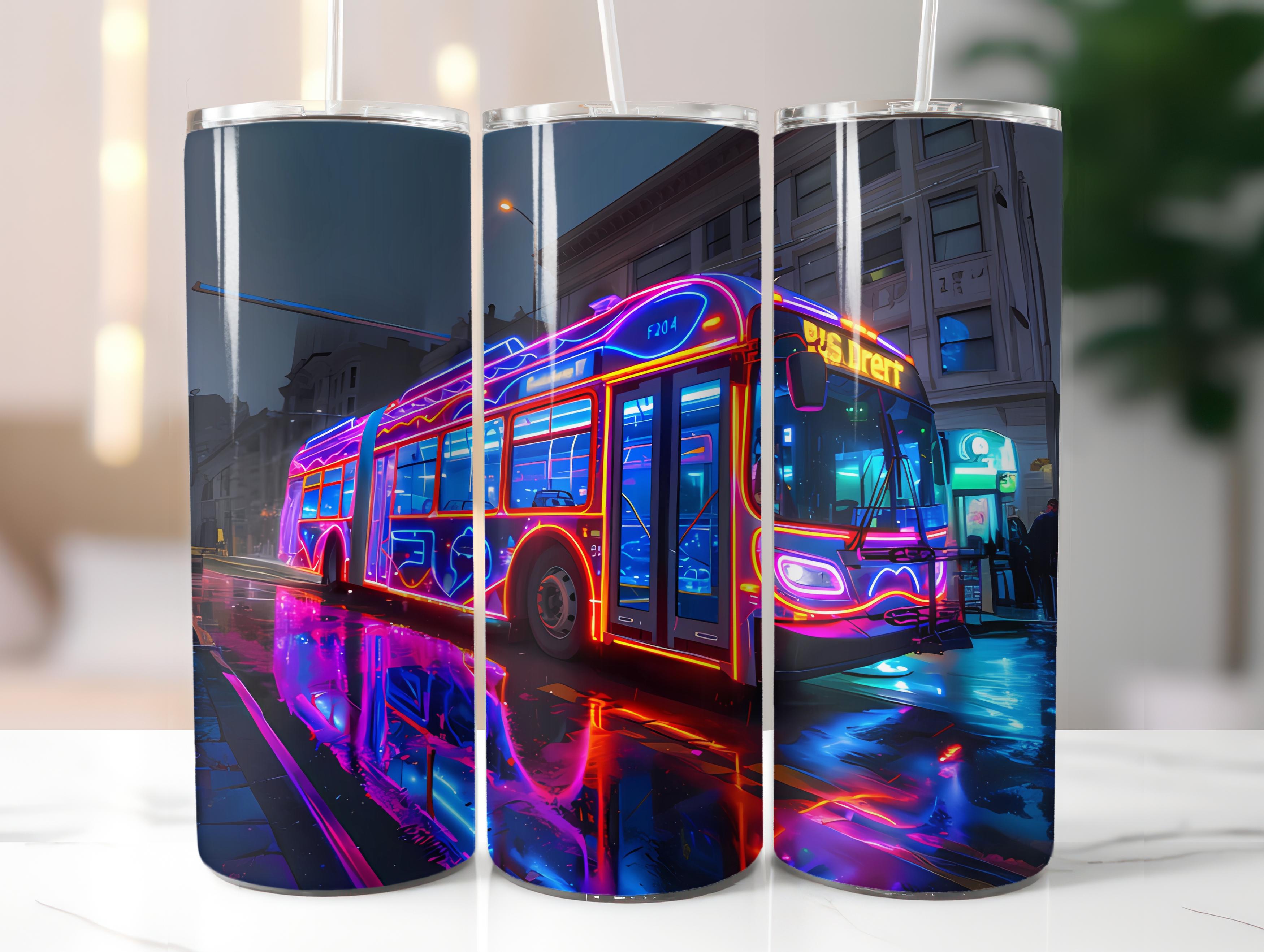 Bus Driver 2 Tumbler Wrap - CraftNest - Digital Crafting and Art