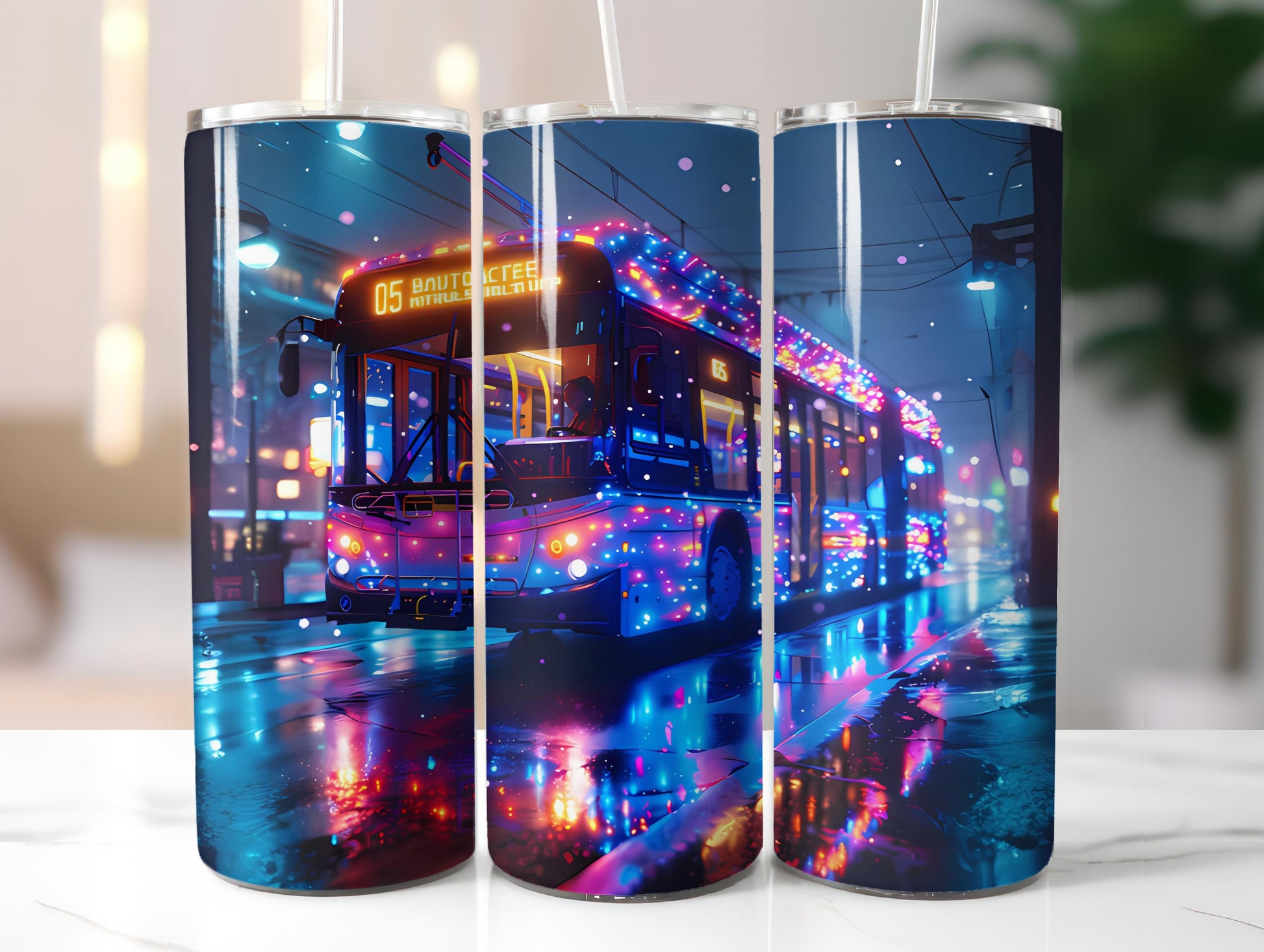 Bus Driver 4 Tumbler Wrap - CraftNest - Digital Crafting and Art