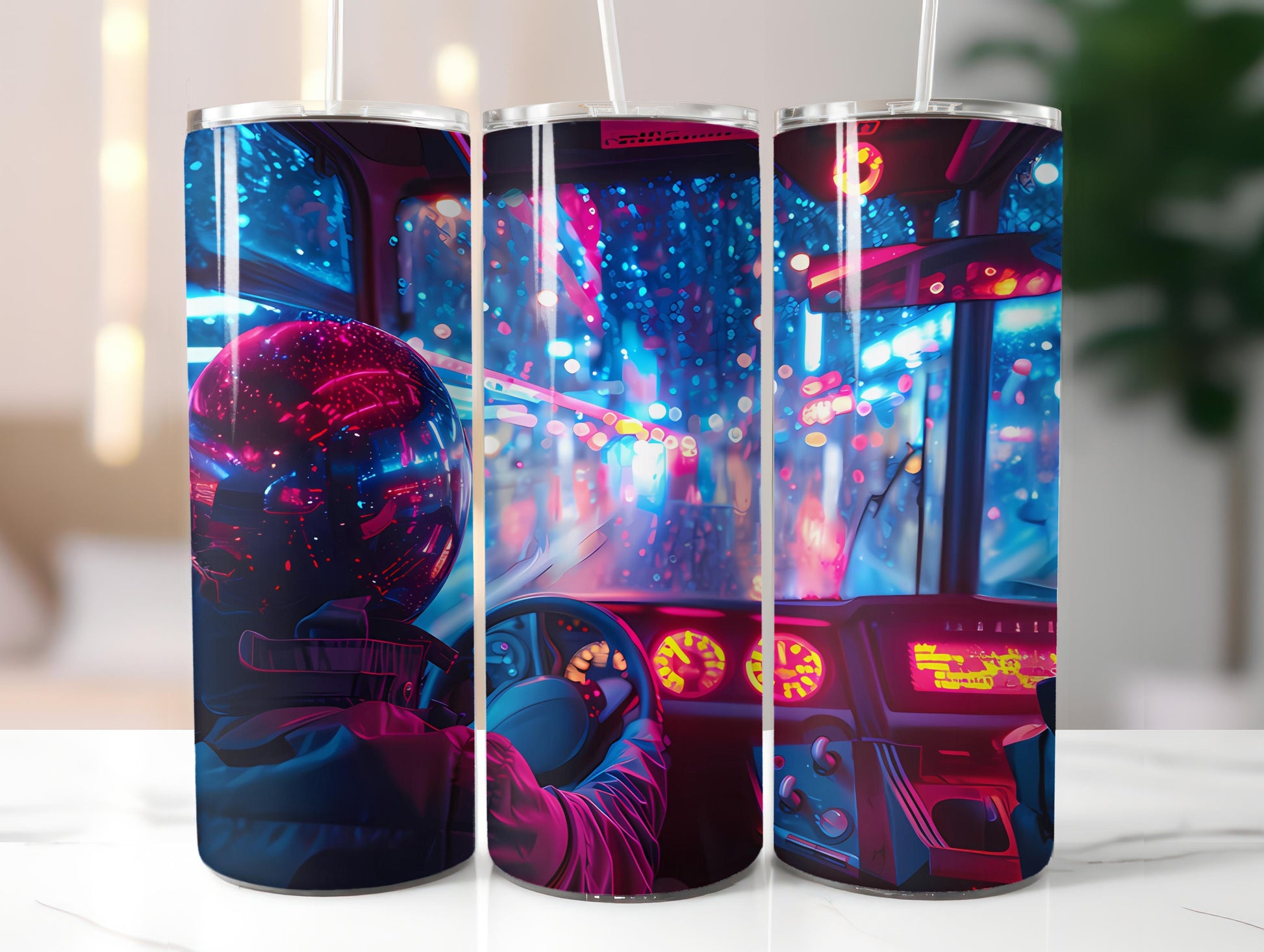 Bus Driver 3 Tumbler Wrap - CraftNest - Digital Crafting and Art