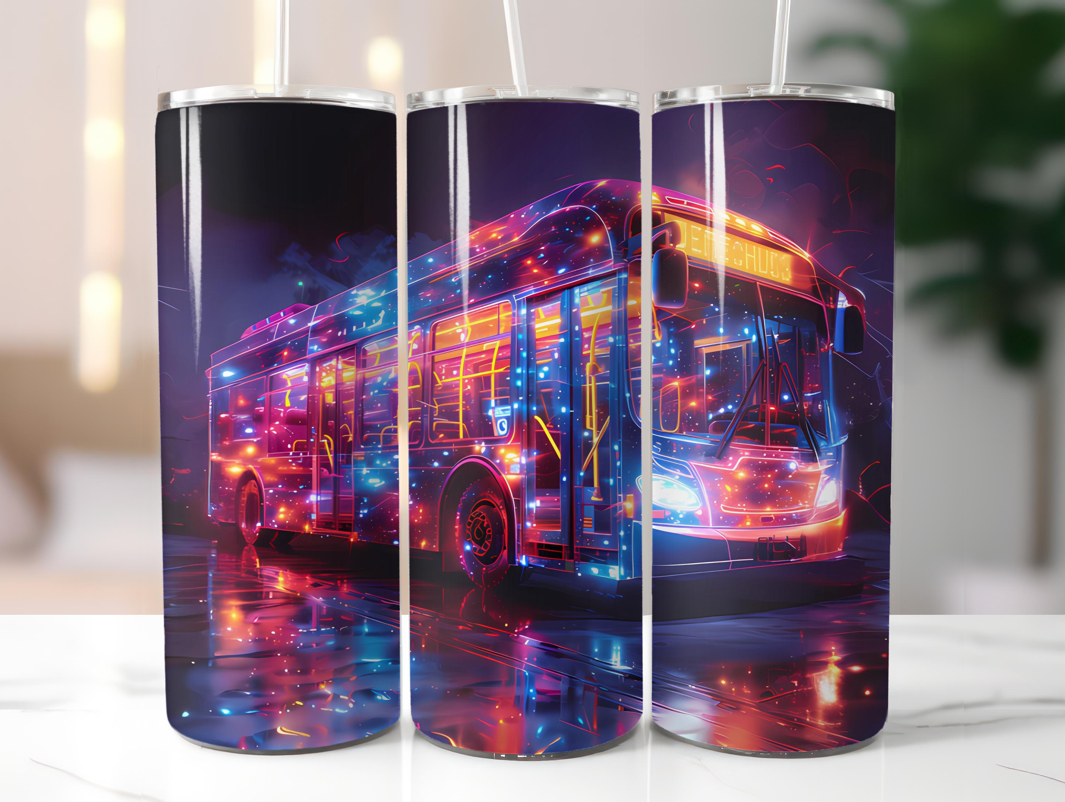 Bus Driver 1 Tumbler Wrap - CraftNest - Digital Crafting and Art