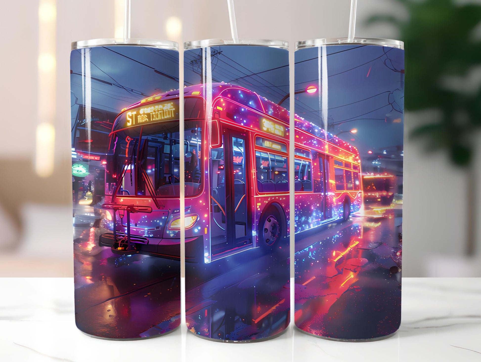 Bus Driver 3 Tumbler Wrap - CraftNest - Digital Crafting and Art