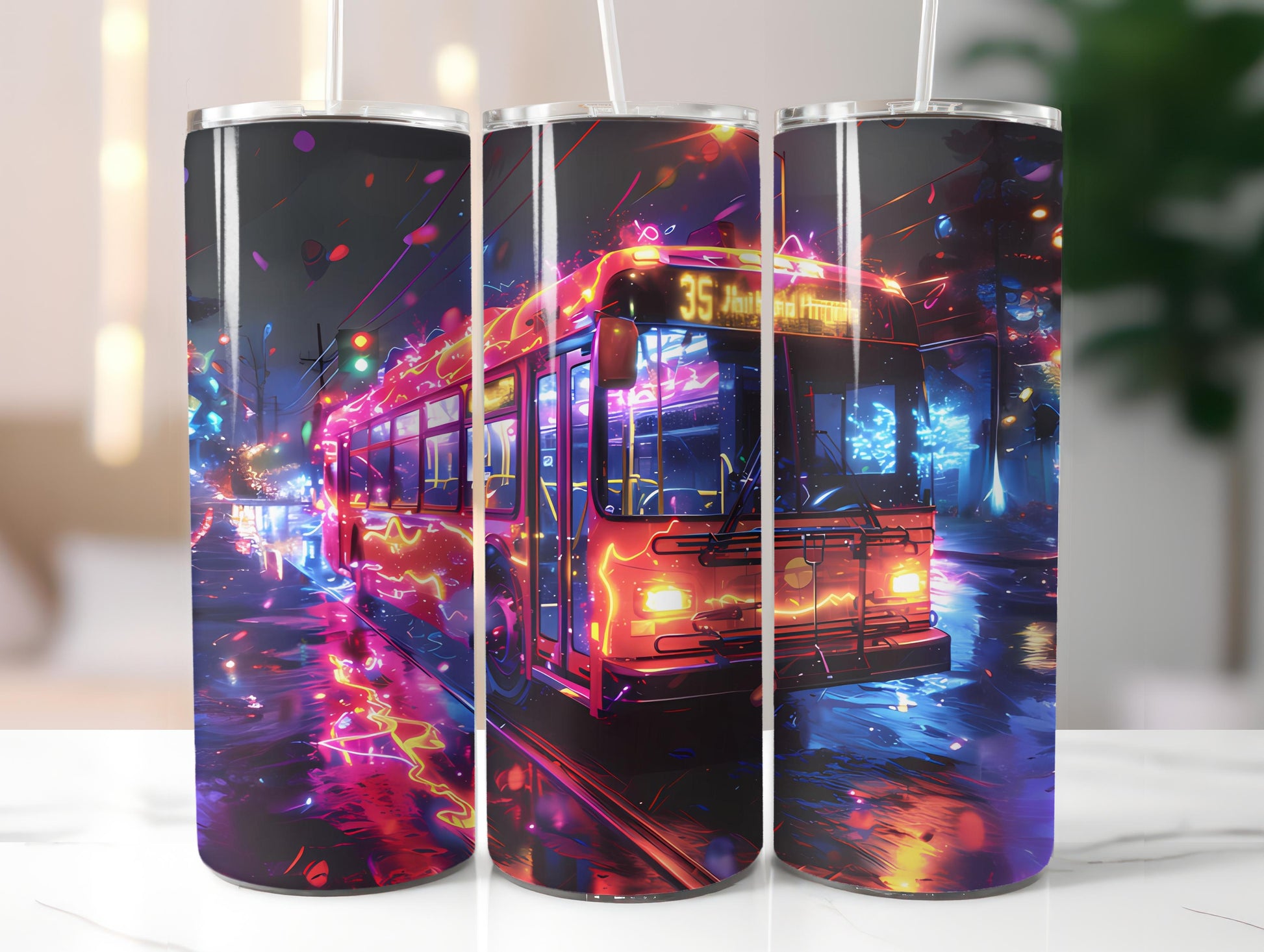 Bus Driver 3 Tumbler Wrap - CraftNest - Digital Crafting and Art