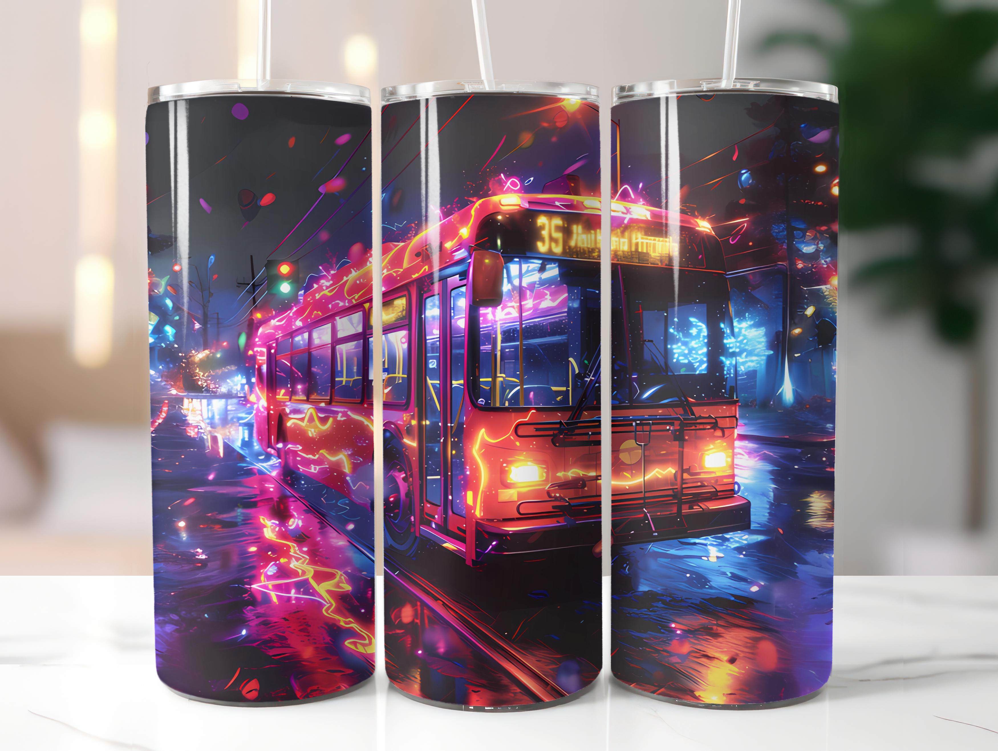 Bus Driver 3 Tumbler Wrap - CraftNest - Digital Crafting and Art
