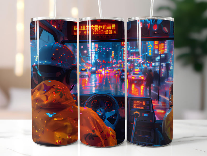 Bus Driver 3 Tumbler Wrap - CraftNest - Digital Crafting and Art