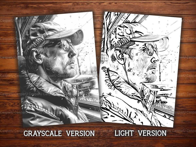 Bus Driver Coloring Books - CraftNest - Digital Crafting and Art