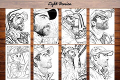 Bus Driver Coloring Books - CraftNest - Digital Crafting and Art