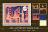 Business Meeting 3D Layered Papercut Clipart Bundle