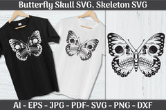 Butterfly Skull Skeleton SVG Bundle - CraftNest - Digital Crafting and Art