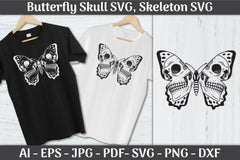 Butterfly Skull SVG Bundle - CraftNest - Digital Crafting and Art
