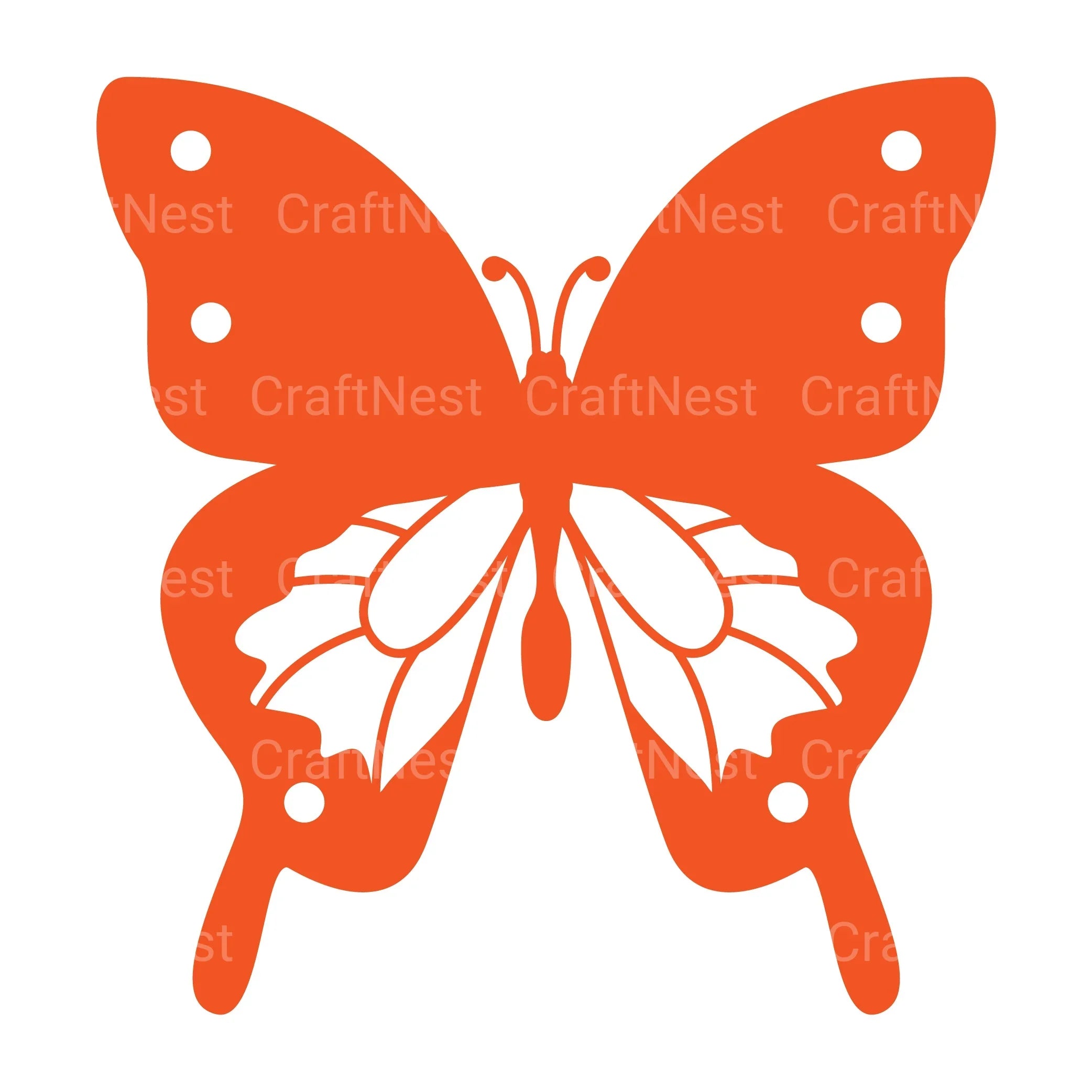 Butterfly 3D Layered Papercut Clipart Bundle - CraftNest - Digital Crafting and Art