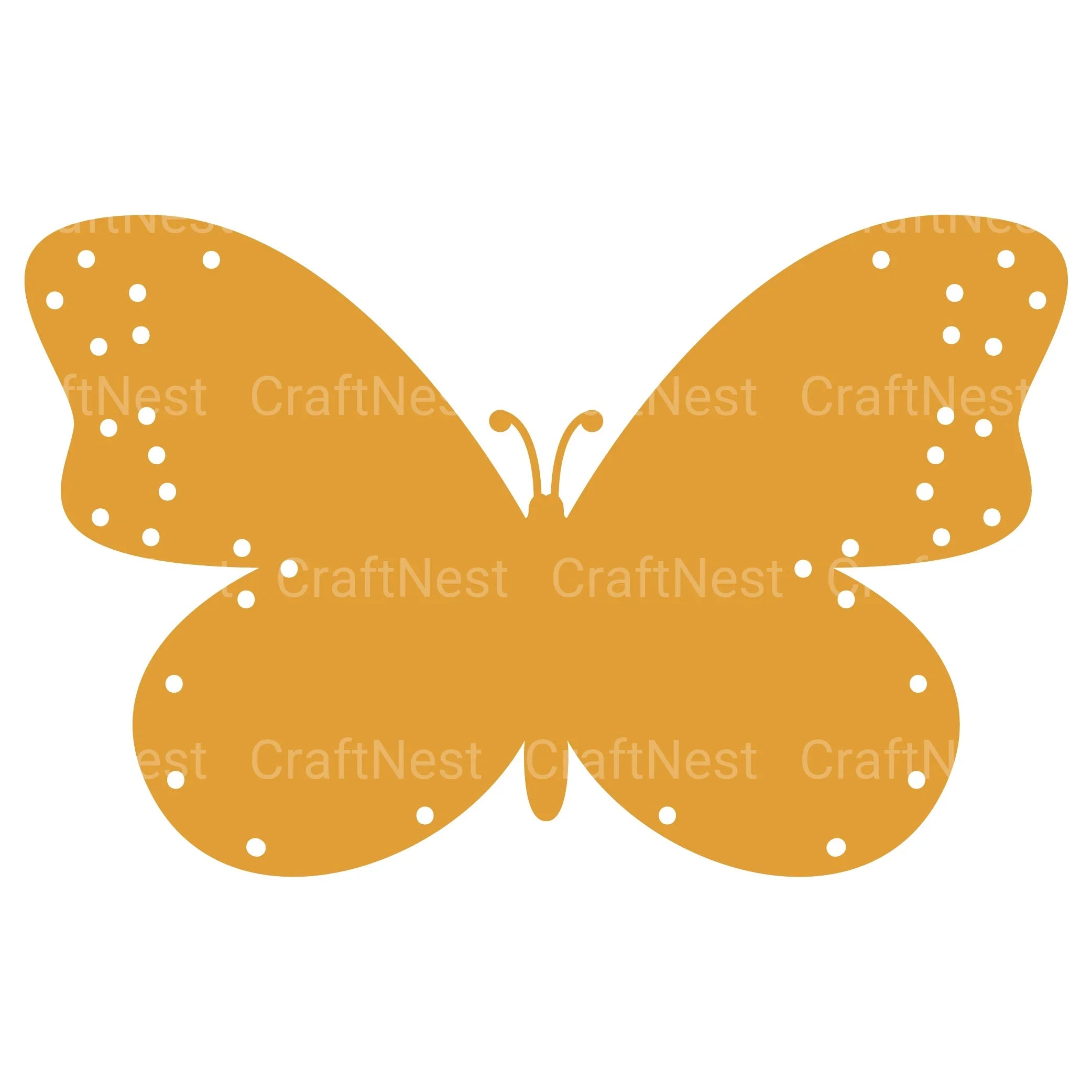 Butterfly 3D Layered Papercut Clipart Bundle - CraftNest - Digital Crafting and Art