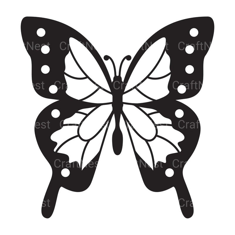 Butterfly 3D Layered Papercut Clipart Bundle - CraftNest - Digital Crafting and Art