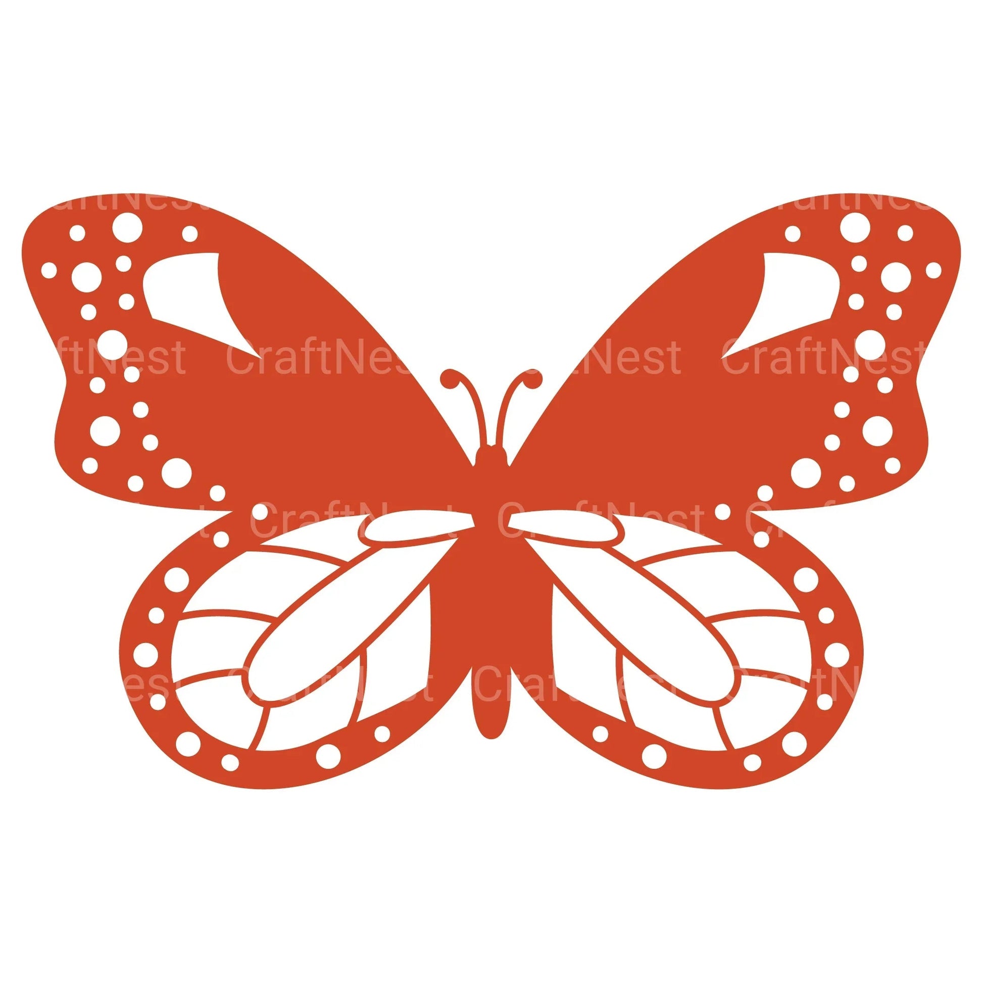 Butterfly 3D Layered Papercut Clipart Bundle - CraftNest - Digital Crafting and Art