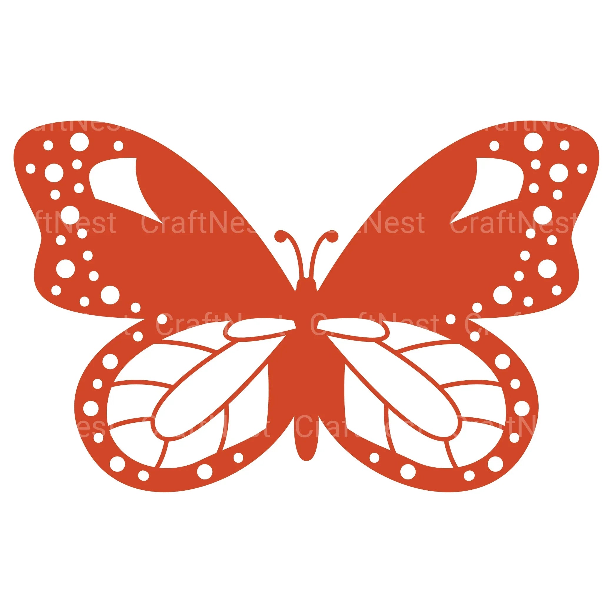Butterfly 3D Layered Papercut Clipart Bundle - CraftNest - Digital Crafting and Art