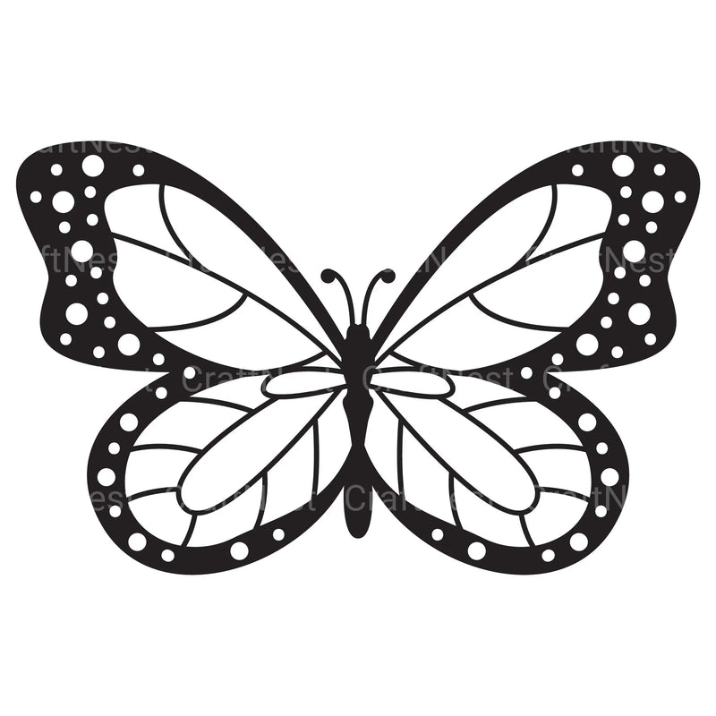 Butterfly 3D Layered Papercut Clipart Bundle - CraftNest - Digital Crafting and Art