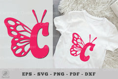 Butterfly Alphabet Letter C Clipart Bundle - CraftNest - Digital Crafting and Art