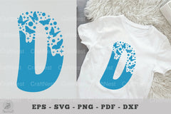 Butterfly Alphabet Letter D Clipart Bundle - CraftNest - Digital Crafting and Art