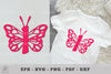 Butterfly Alphabet Letter I Clipart Bundle