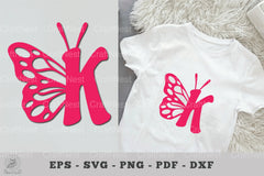 Butterfly Alphabet Letter K Clipart Bundle - CraftNest - Digital Crafting and Art