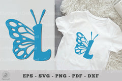 Butterfly Alphabet Letter L Clipart Bundle - CraftNest - Digital Crafting and Art