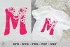 Butterfly Alphabet Letter M Clipart Bundle