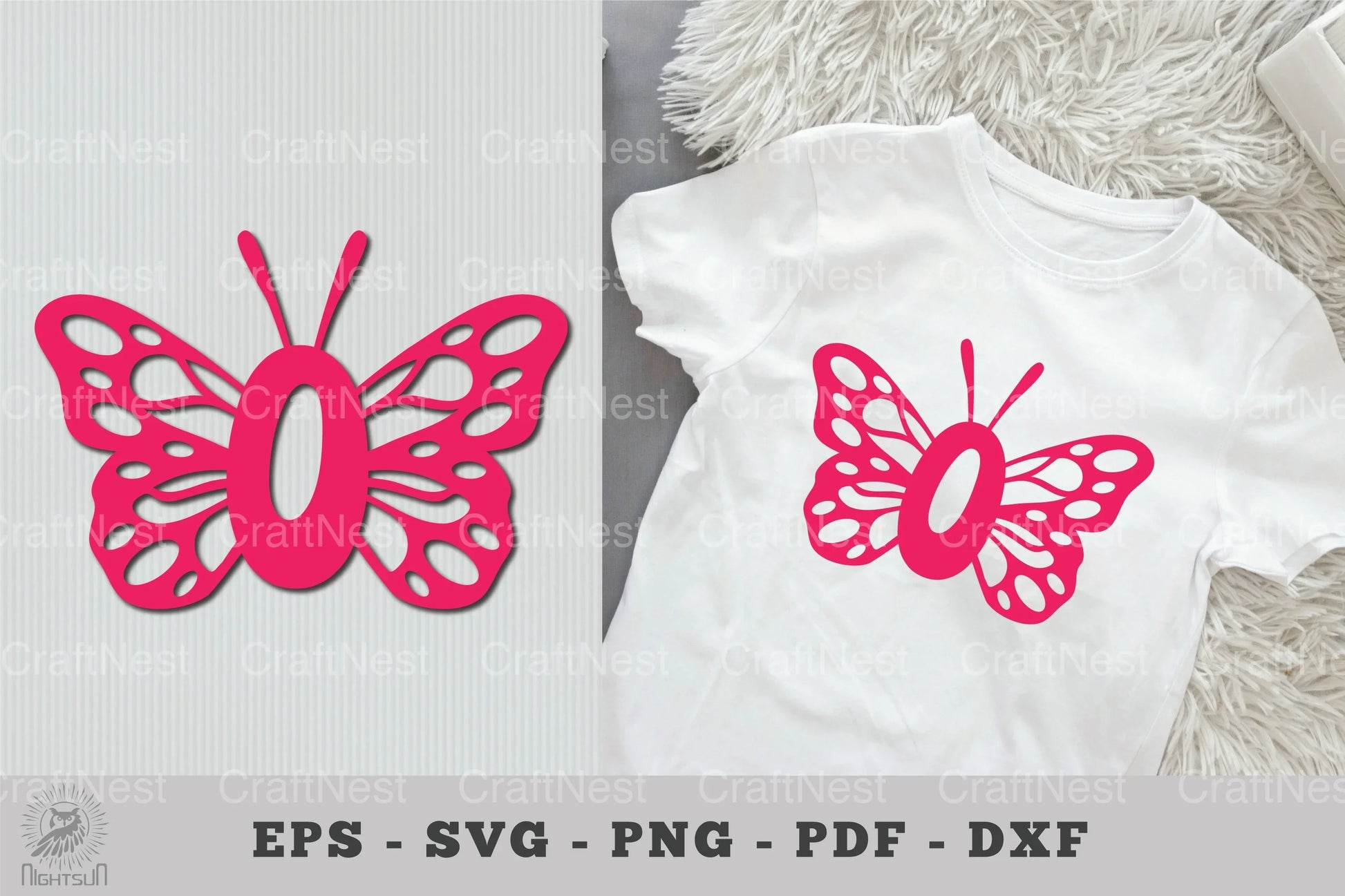 Butterfly Alphabet Letter O Clipart Bundle - CraftNest - Digital Crafting and Art