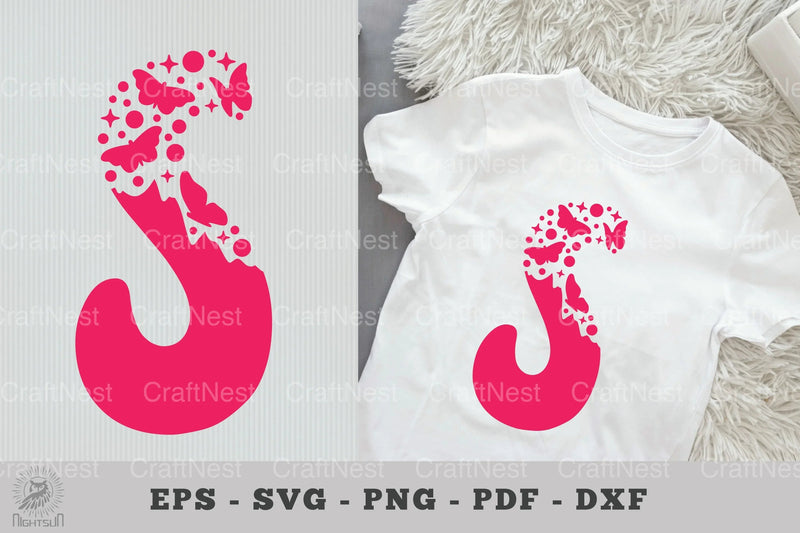 Butterfly Alphabet Letter S Clipart Bundle - CraftNest - Digital Crafting and Art