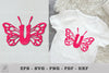 Butterfly Alphabet Letter U Clipart Bundle