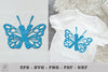 Butterfly Alphabet Letter X Clipart Bundle