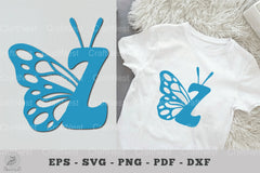 Butterfly Alphabet Letter Z Clipart Bundle - CraftNest - Digital Crafting and Art