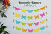 Butterfly Banner Papercut SVG Bundle