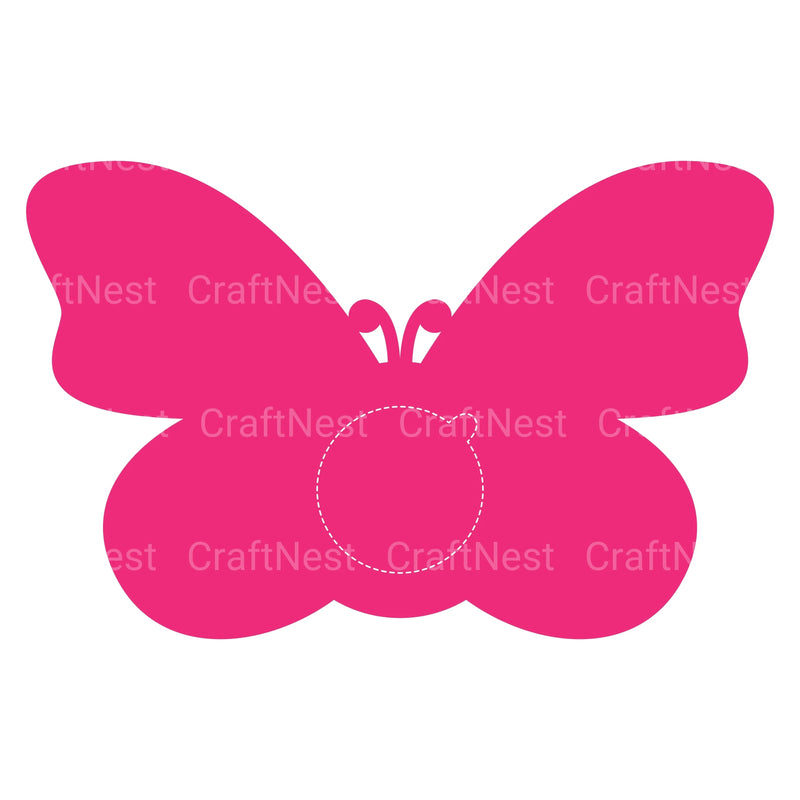 Butterfly Candy Holder SVG Bundle Clipart - CraftNest - Digital Crafting and Art