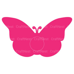 Butterfly Candy Holder SVG Bundle Clipart - CraftNest - Digital Crafting and Art