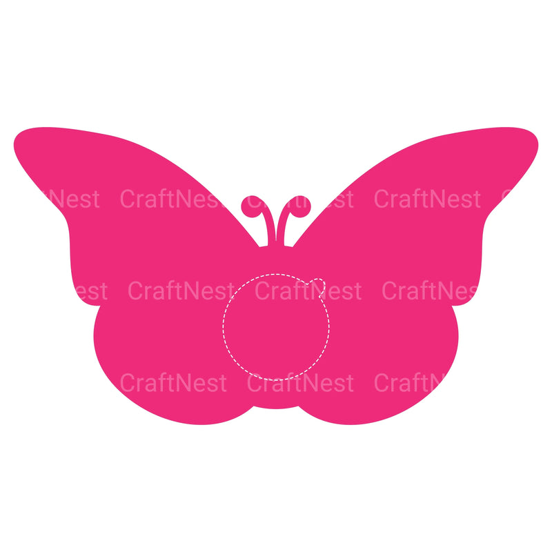 Butterfly Candy Holder SVG Bundle Clipart - CraftNest - Digital Crafting and Art