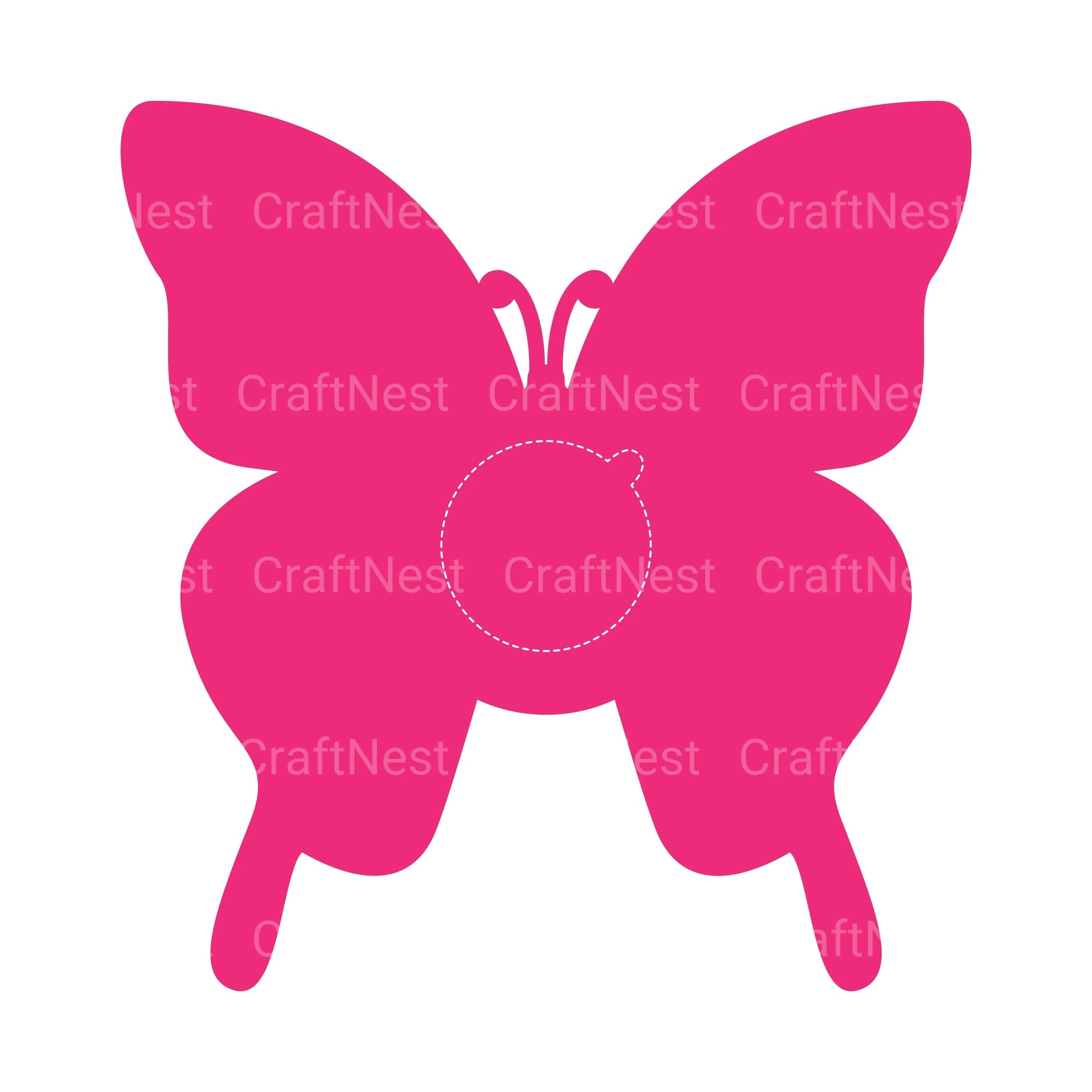 Butterfly Candy Holder SVG Bundle Clipart - CraftNest - Digital Crafting and Art