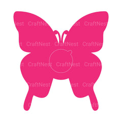 Butterfly Candy Holder SVG Bundle Clipart - CraftNest - Digital Crafting and Art
