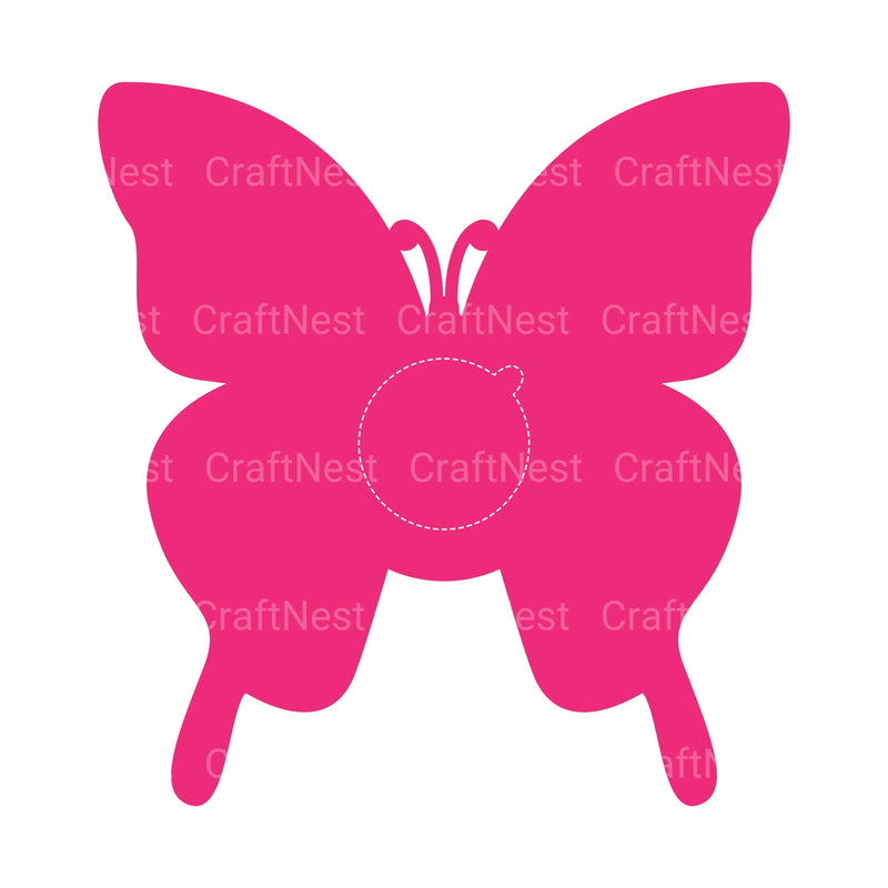 Butterfly Candy Holder SVG Bundle Clipart - CraftNest - Digital Crafting and Art
