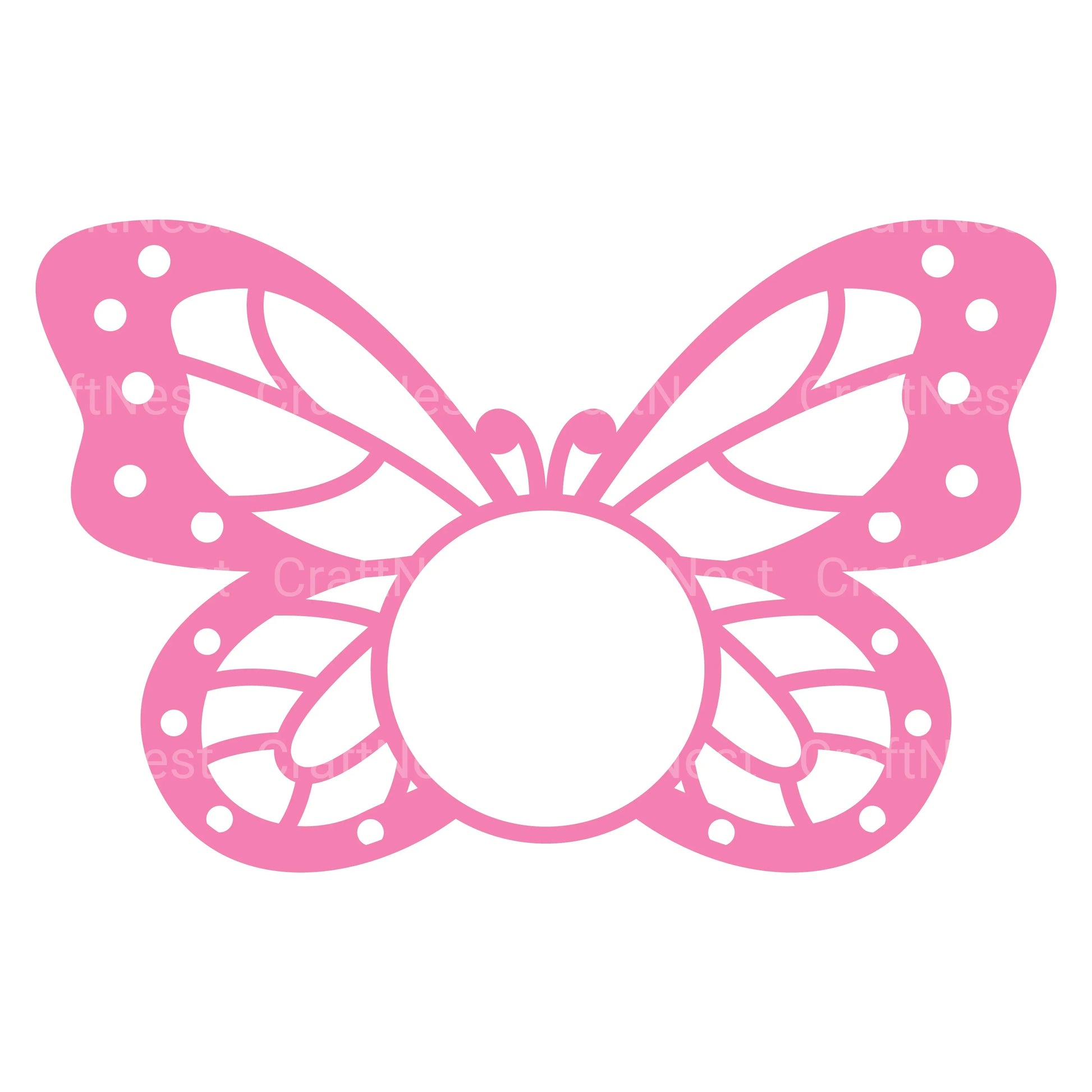 Butterfly Candy Holder SVG Bundle Clipart - CraftNest - Digital Crafting and Art