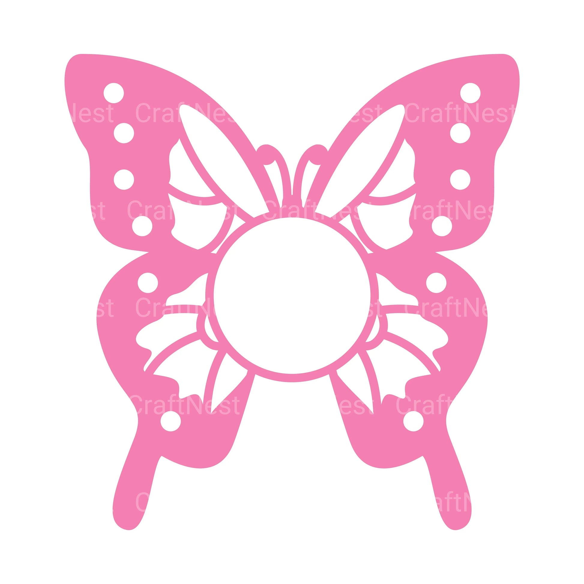 Butterfly Candy Holder SVG Bundle Clipart - CraftNest - Digital Crafting and Art