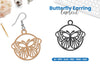 Butterfly Earring Lasercut SVG Bundle