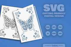 Butterfly Floral SVG Bundle Collection 3 - CraftNest - Digital Crafting and Art