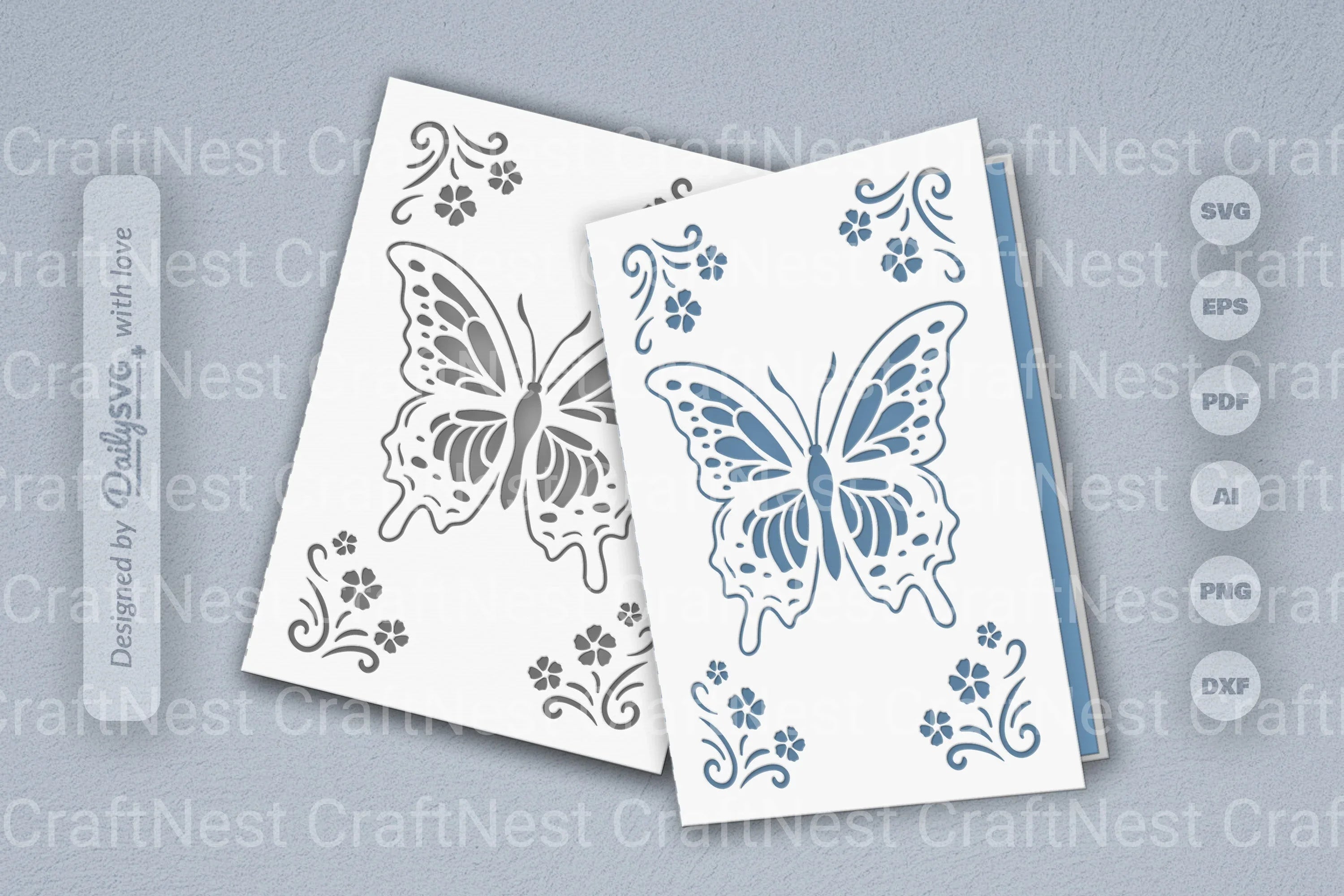 Butterfly Floral SVG Bundle