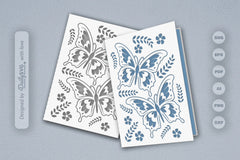 Butterfly Folk Art SVG Bundle - CraftNest - Digital Crafting and Art