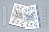 Butterfly Folk Art SVG Bundle