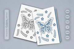 Butterfly Folk Art SVG Bundle 1 - CraftNest - Digital Crafting and Art