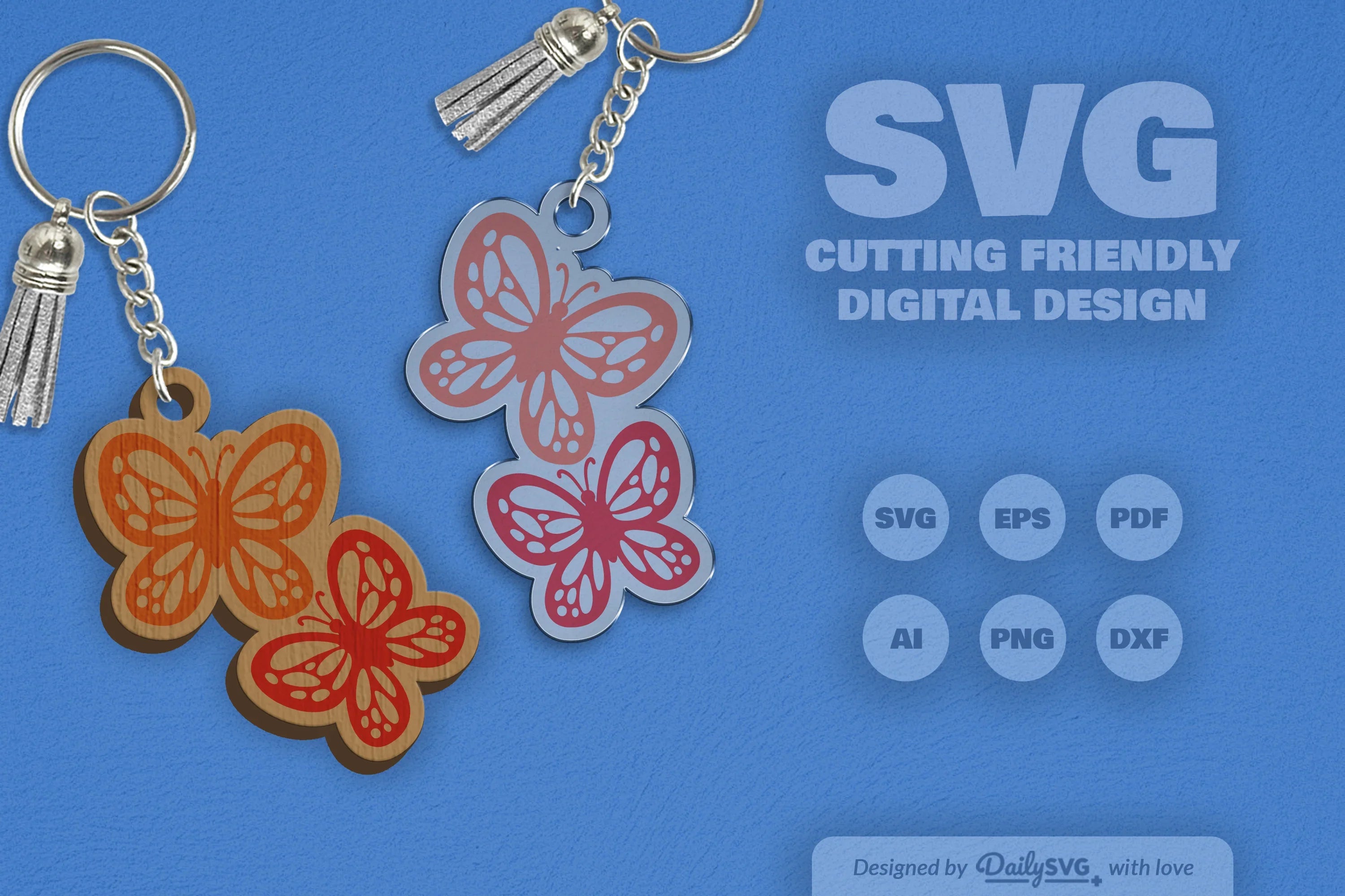 Butterfly SVG Bundle for Crafting - CraftNest - Digital Crafting and Art