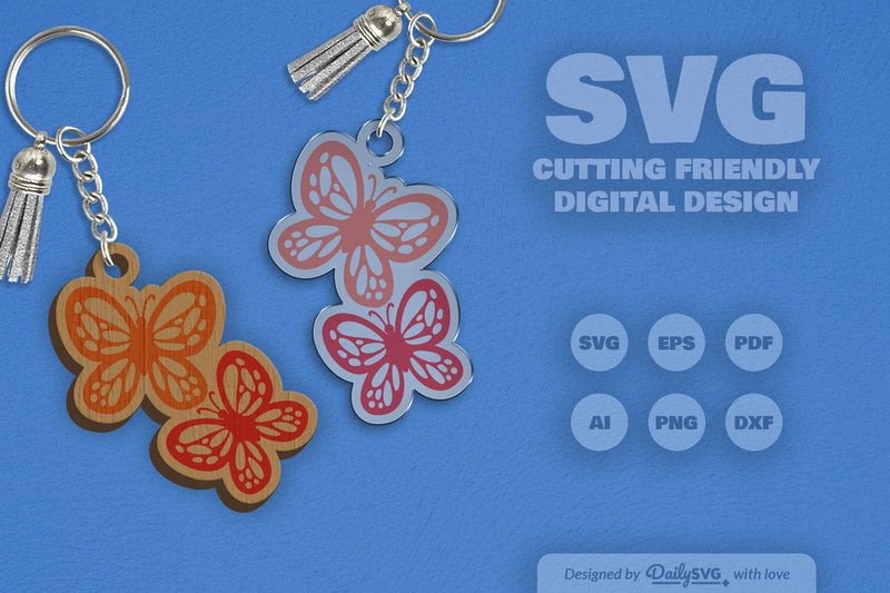 Butterfly SVG Bundle for Crafting - CraftNest - Digital Crafting and Art