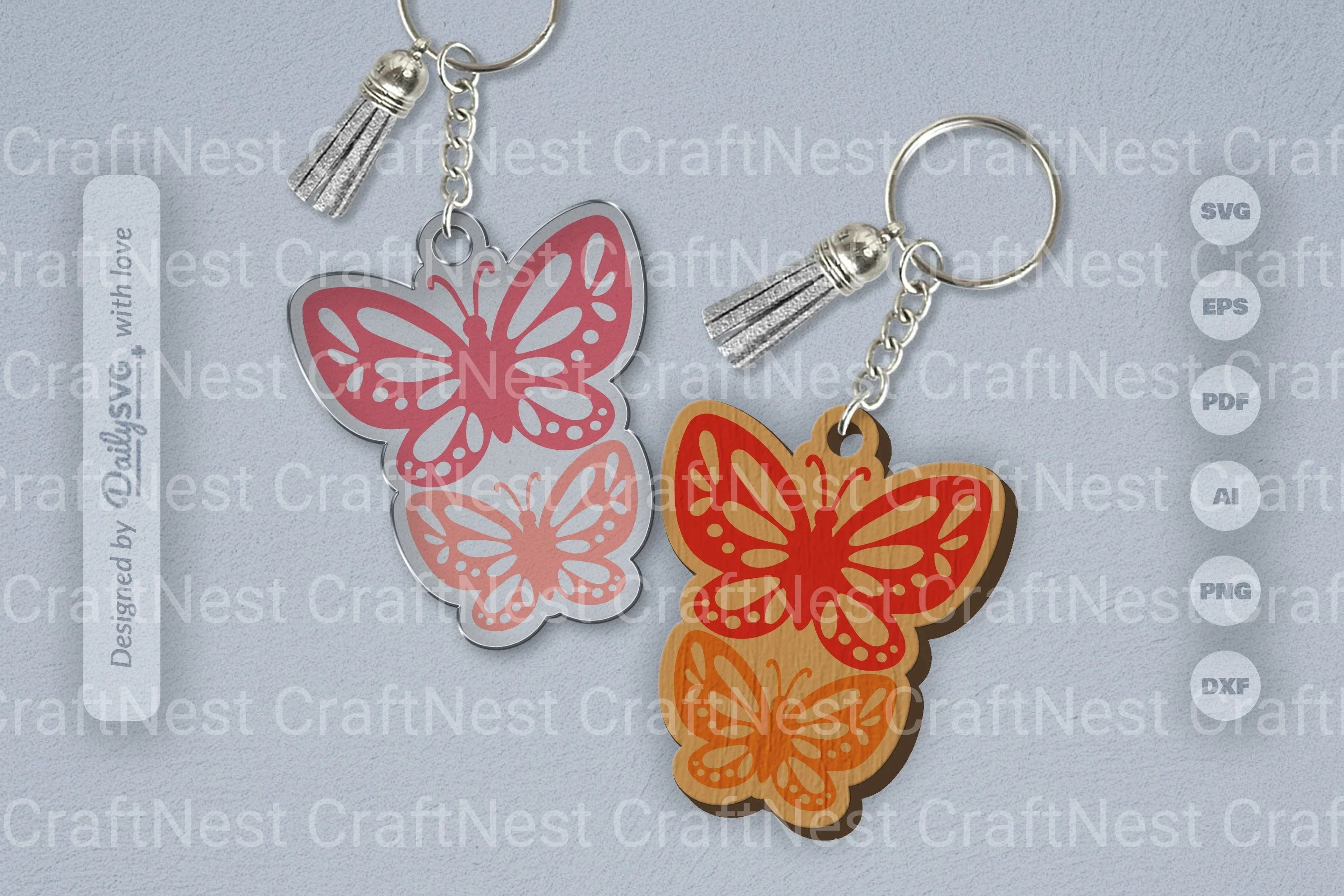 Butterfly SVG Bundle for Crafting